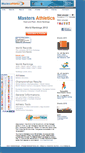 Mobile Screenshot of mastersathletics.net
